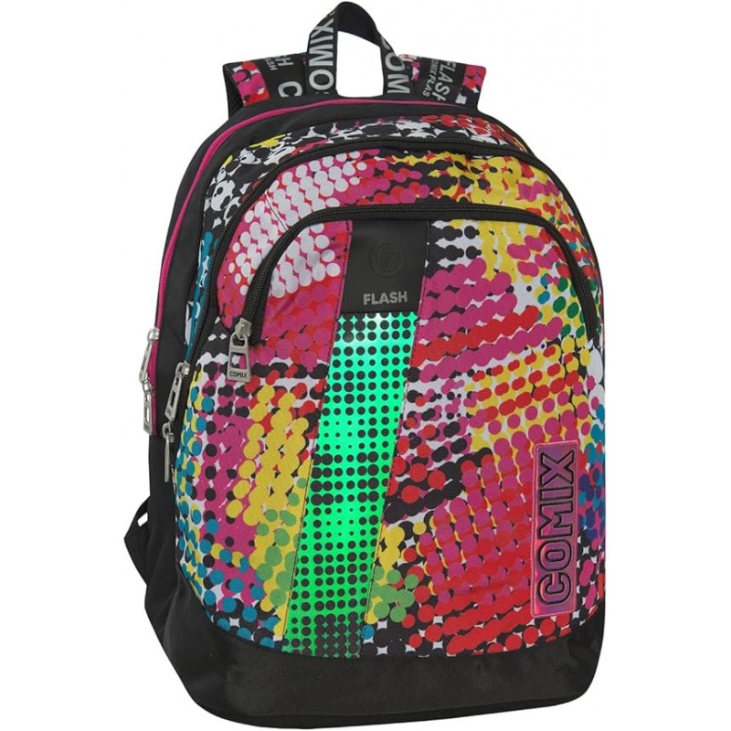 Zaino Organizzato Comix Flash Dots Smell