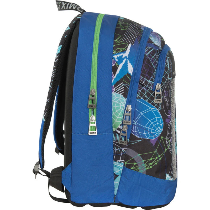 Zaino Organizzato Comix Flash Lost Space Viola/azzurro
