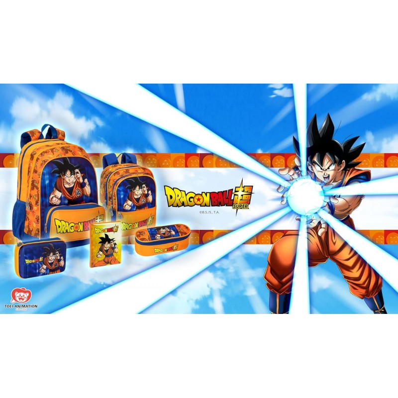 Zaino Organizzato Dragon Ball Blu/arancione