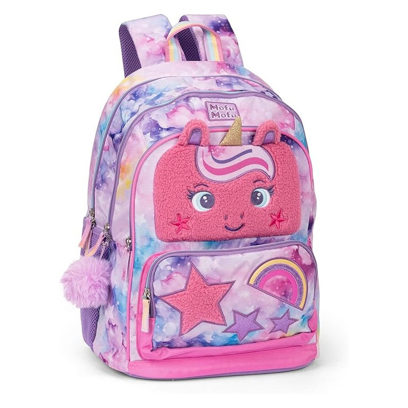 Zaino Scuola Organizzato Unicorn Mofumofu
