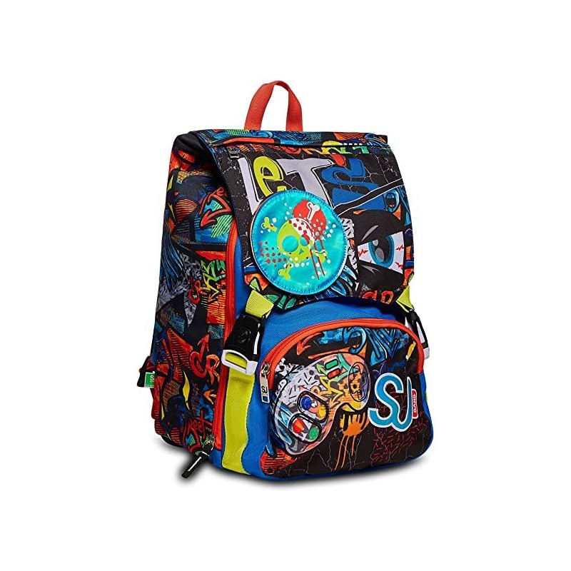 Zaino Sdoppiabile Big Sj Gang Facce Da Sj Boy