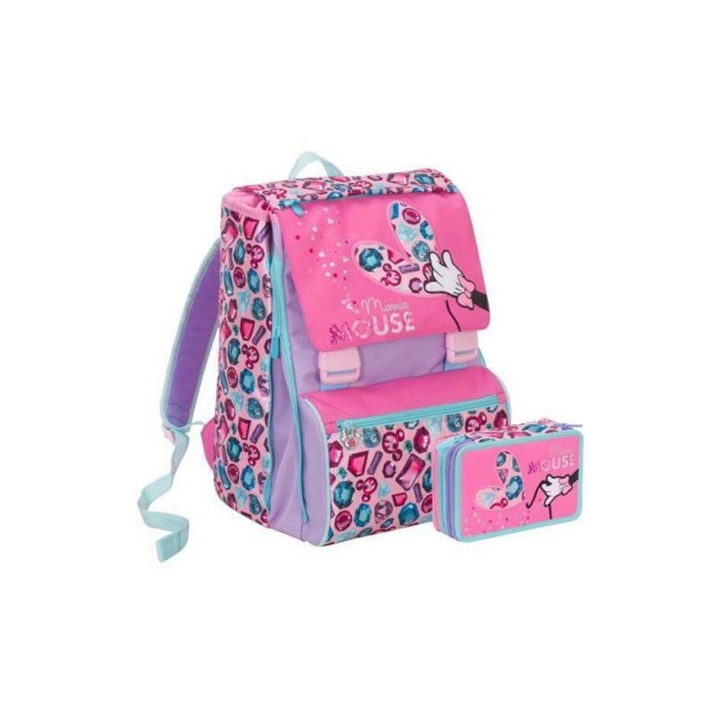 Zaino Sdoppiabile Minnie Jewel Con Astuccio - Z00083