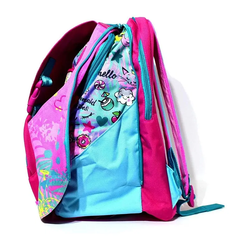 Zaino Seven Jackpack Con Astuccio Triplo Rosa - Z00143