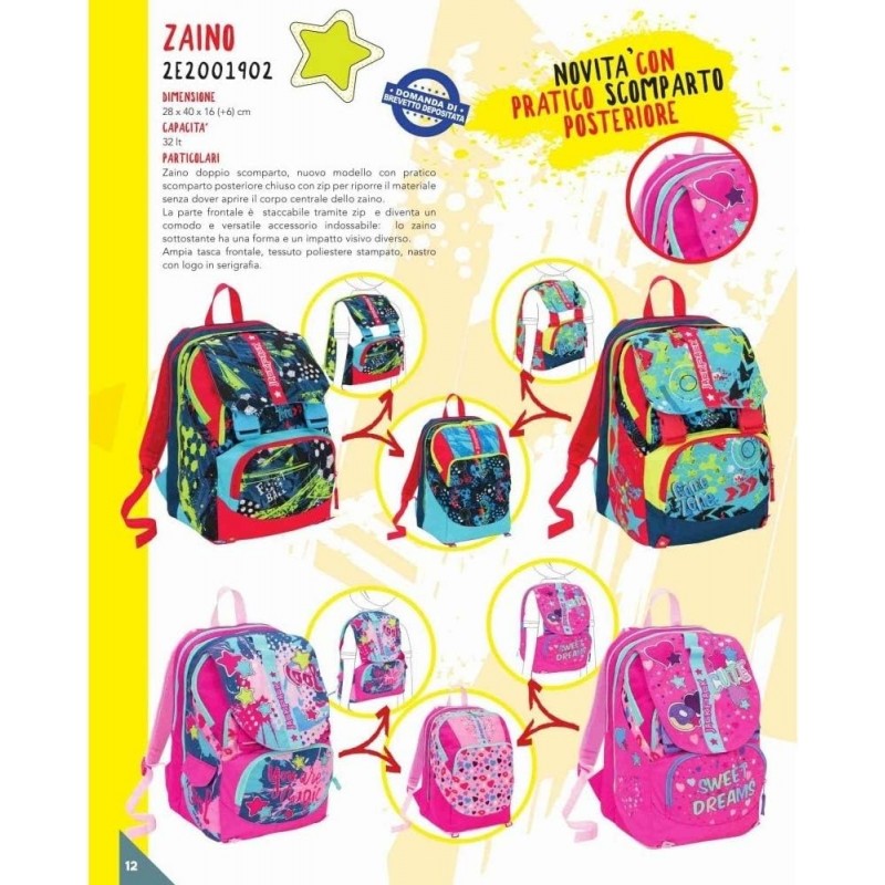Zaino Seven Jackpack Con Astuccio Triplo – Z00158
