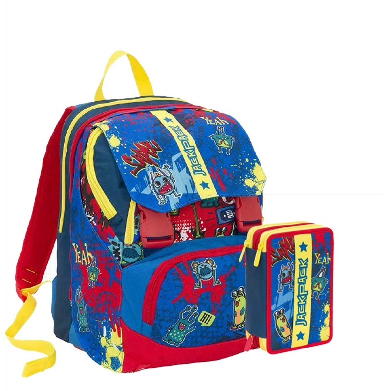 Zaino Seven Jackpack Con Astuccio Triplo – Z00159