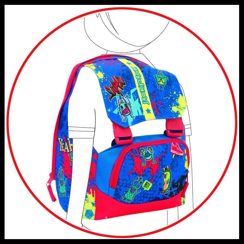 Zaino Seven Jackpack Con Astuccio Triplo – Z00159