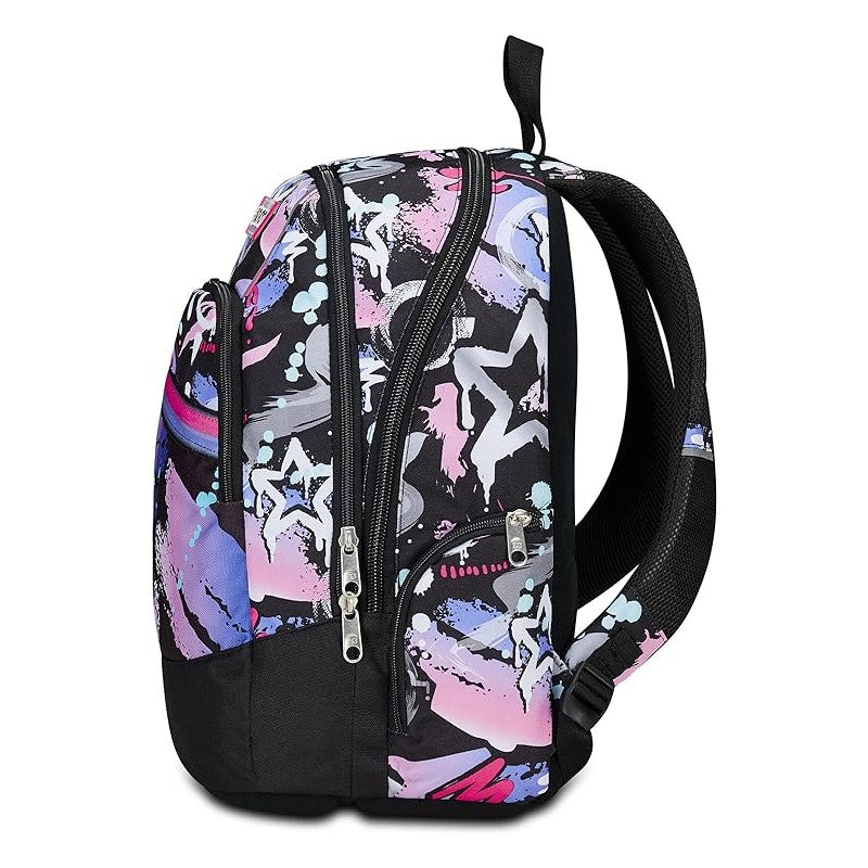 Zaino Seven Mark On Girl – Nero Fucsia