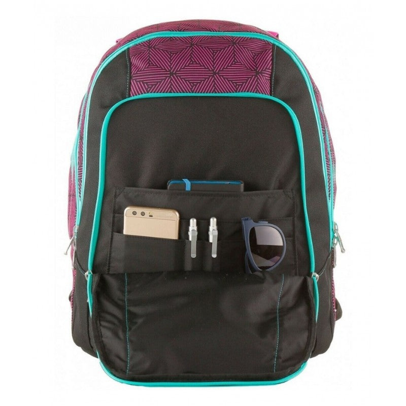 Zaino Seven New Advanced Rebel Girl Nero/rosa - Z00050