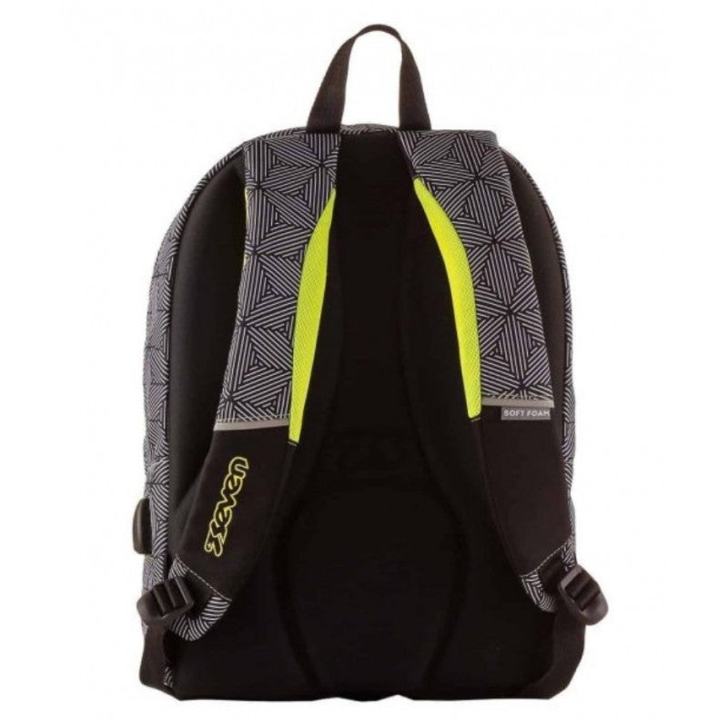 Zaino Seven Outsize Rebel Boy Con Power Bank In Omaggio - Z00023