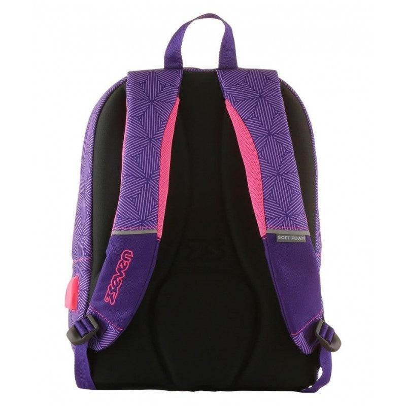 Zaino Seven Outsize Rebel Girl Con Power Bank In Omaggio- Z00017