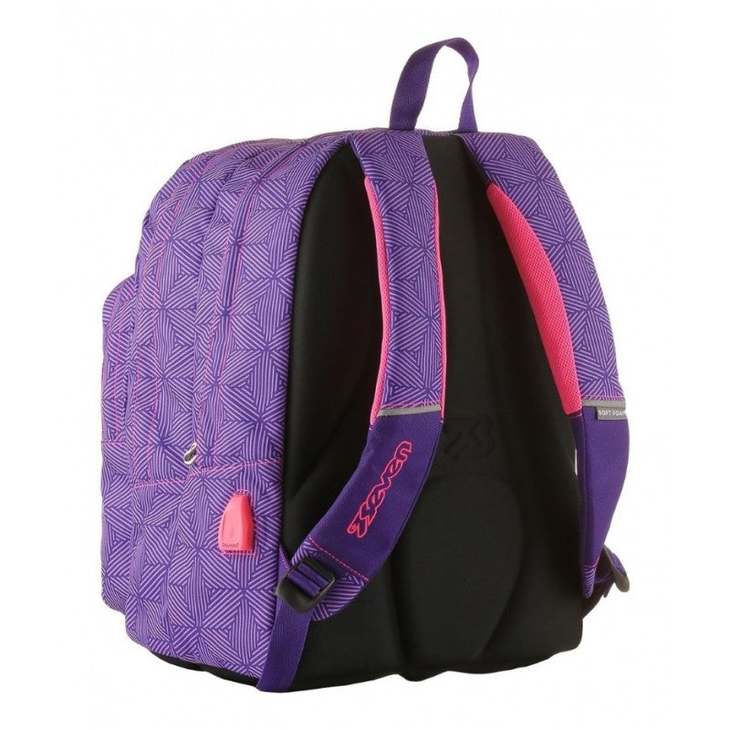 Zaino Seven Outsize Rebel Girl Con Power Bank In Omaggio- Z00017