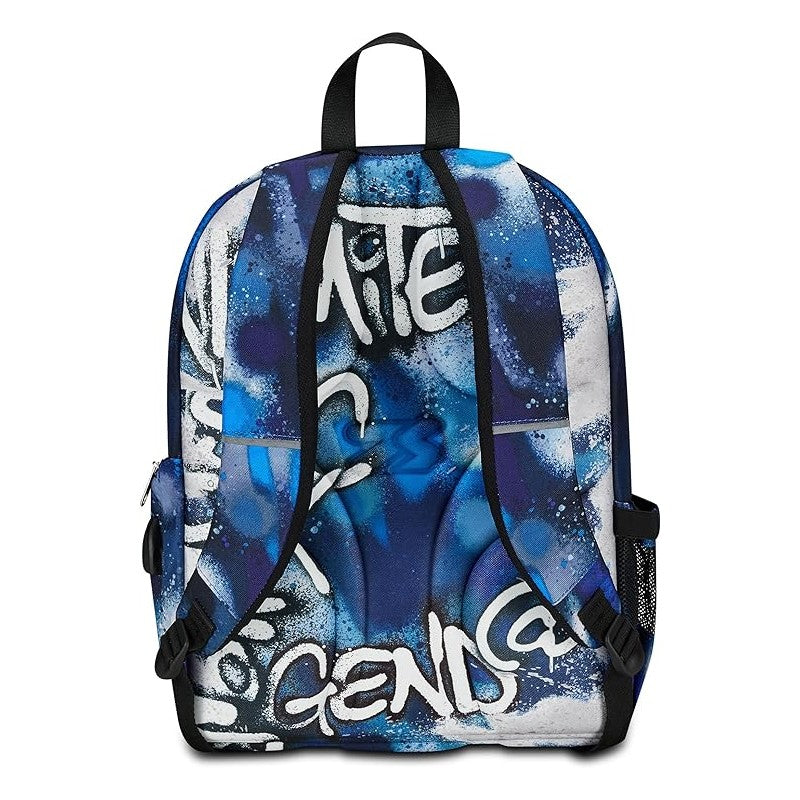 Zaino Seven Retrocolor Con Usb Plug Integrato – Blu