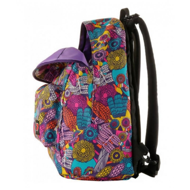 Zaino Seven Reversibile Skull Girl Con Cuffie In Omaggio – Z00035