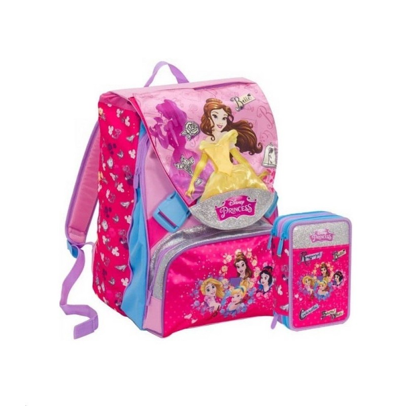 Zaino Seven Sdoppiabile Disney Princess Con Astuccio E Gadget In Omaggio - Z00157