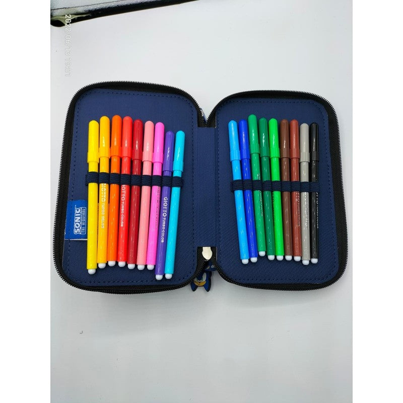 Zaino Sonic + Astuccio 3zip