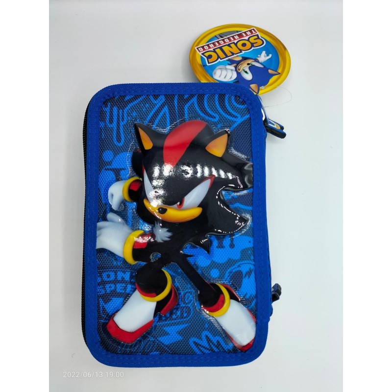 Zaino Sonic + Astuccio 3zip