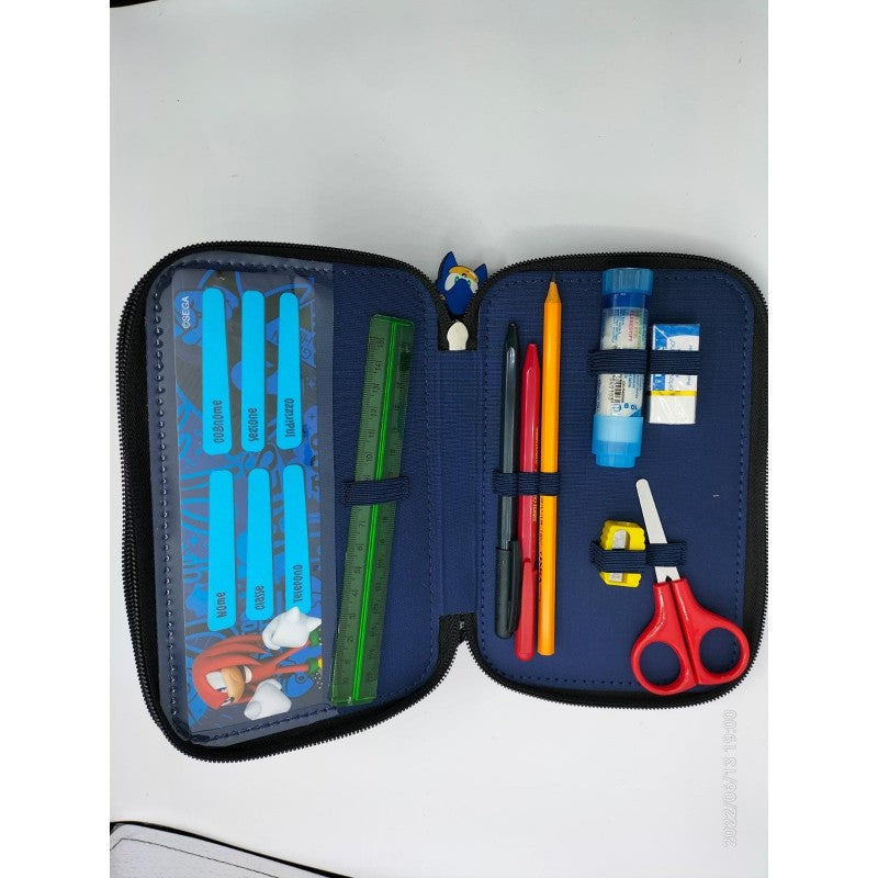 Zaino Sonic + Astuccio 3zip
