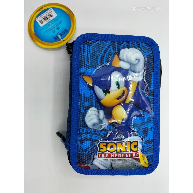 Zaino Sonic + Astuccio 3zip
