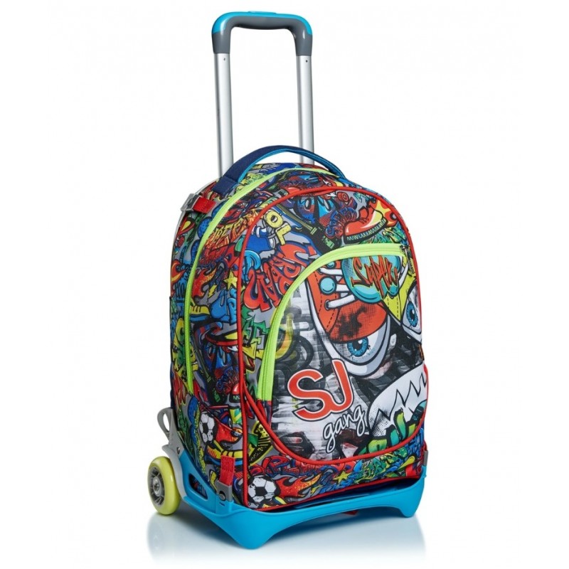Zaino Trolley Jack Facce Da Sj Boy/girl