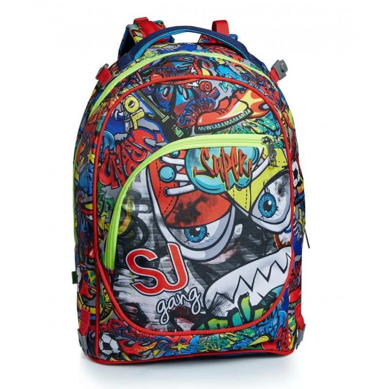 Zaino Trolley Jack Facce Da Sj Boy/girl