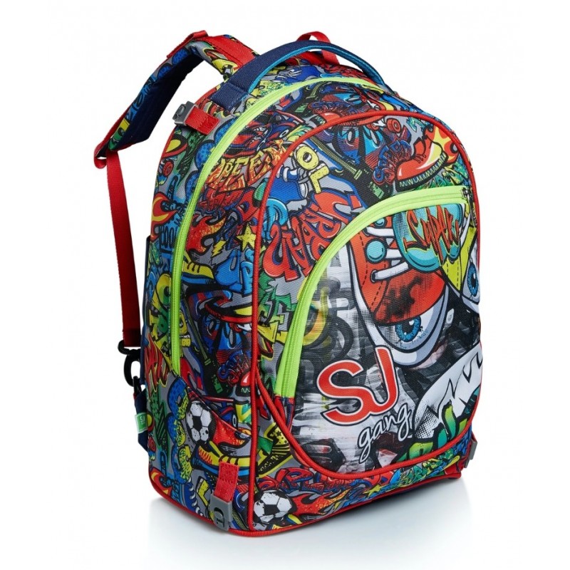 Zaino Trolley Jack Facce Da Sj Boy/girl