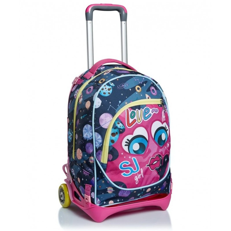 Zaino Trolley Jack Facce Da Sj Boy/girl