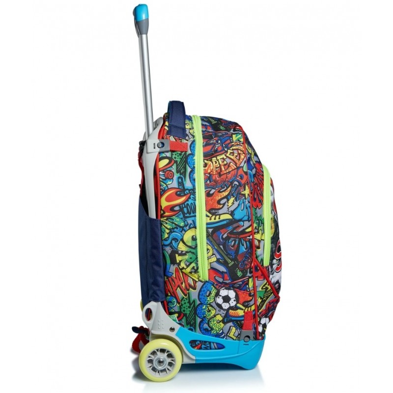 Zaino Trolley Jack Facce Da Sj Boy/girl