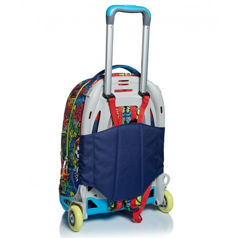 Zaino Trolley Jack Facce Da Sj Boy/girl
