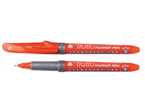 Tratto Marker Pen Ohp Penna punta Superfine